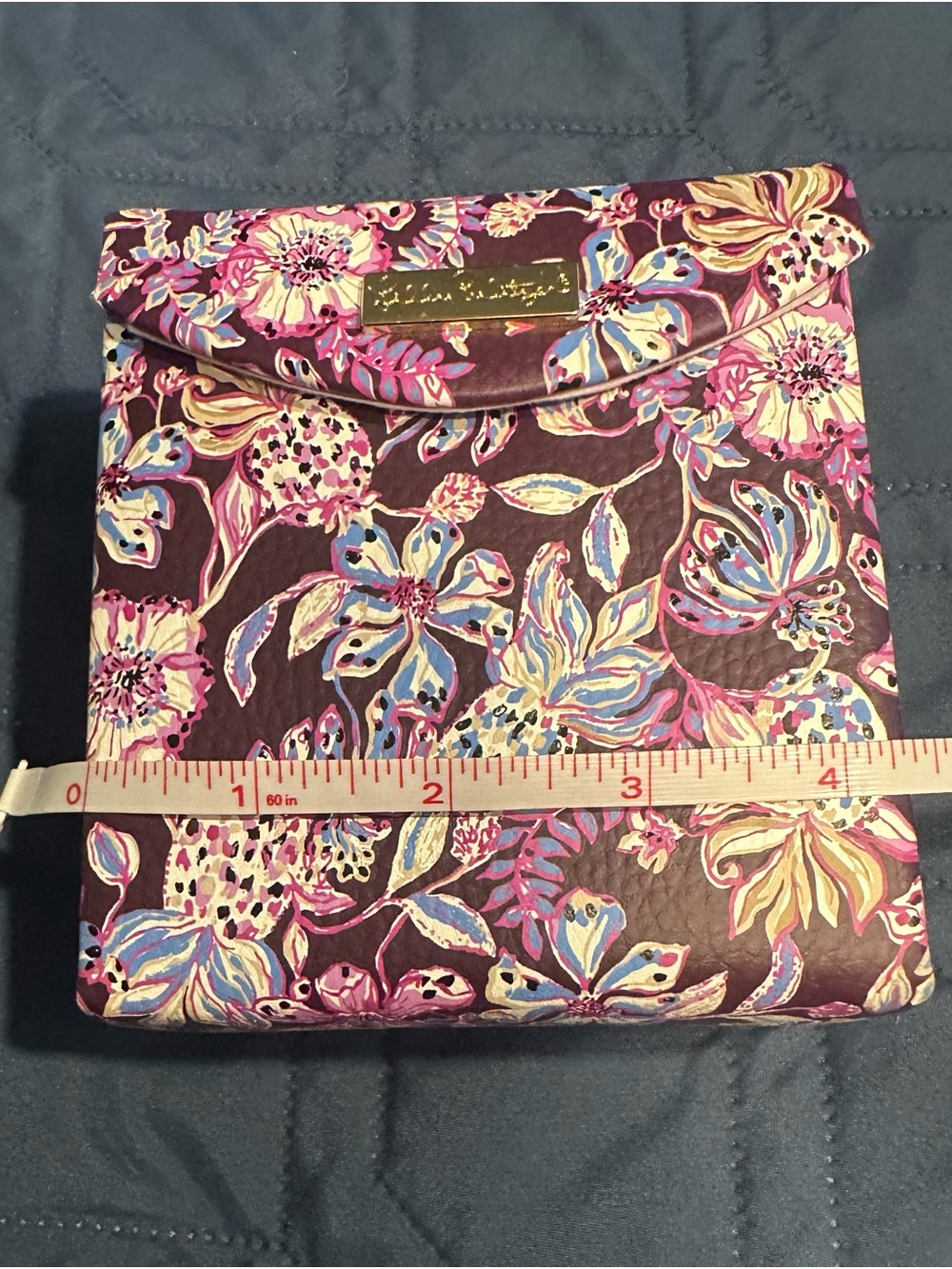 NWT Lilly Pulitzer Floral Jewelry case with 4 separate compartments - Picture 12 of 14
